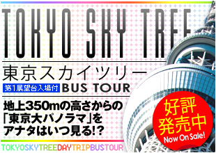 東京スカイツリーツアー 第1展望台入場付