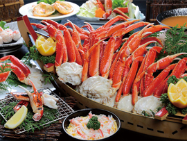 カニざんまいの食べ放題！