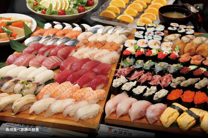 御食事処大漁市場　寿司食べ放題