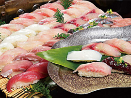 地魚寿司10種食べ放題