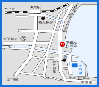 伊東港地図