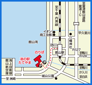 館山港地図