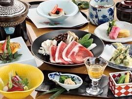 四万やまぐち館（昼食）