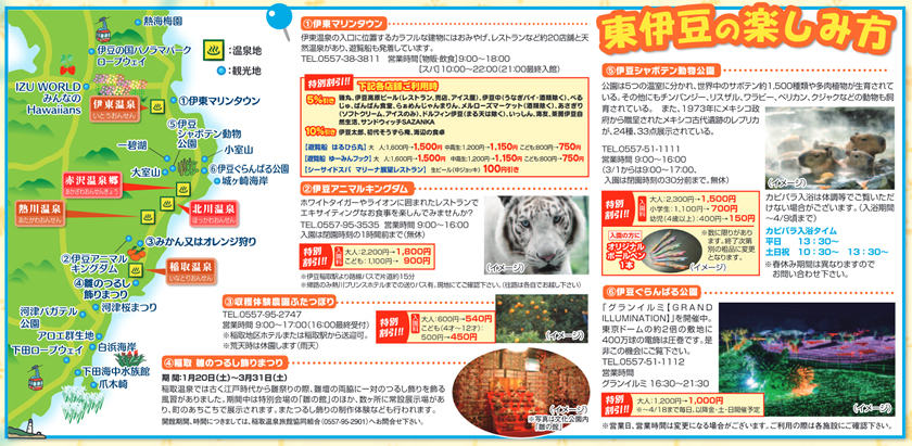 東伊豆の楽しみ方