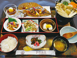 芦野温泉（昼食）