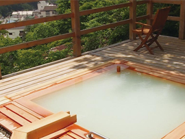 松川屋那須高原ホテル(露天風呂)