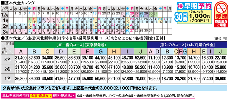 基本代金