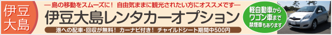 伊豆大島レンタカーオプション